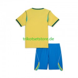 Brasilien World Cup 2026 Kinder Trikotset Heim Kurzarm