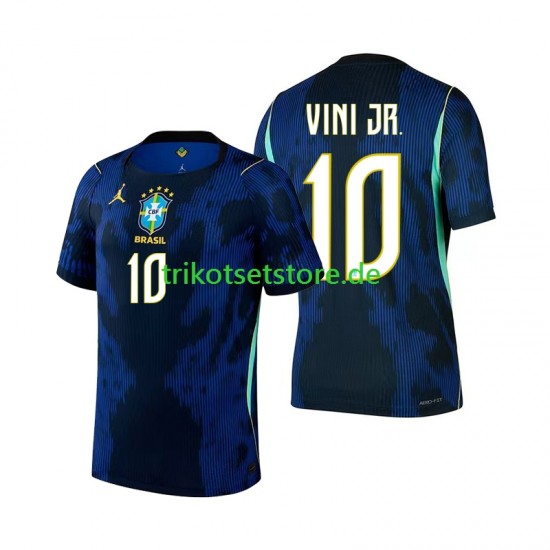 Brasilien Vinicius Junior 10 World Cup 2026 Herren Trikot Auswärts Kurzarm