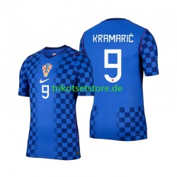 Kroatien Andrej Kramaric 9 World Cup 2026 Herren Trikot Auswärts Kurzarm
