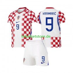 Kroatien Andrej Kramaric 9 World Cup 2026 Kinder Trikotset Heim Kurzarm