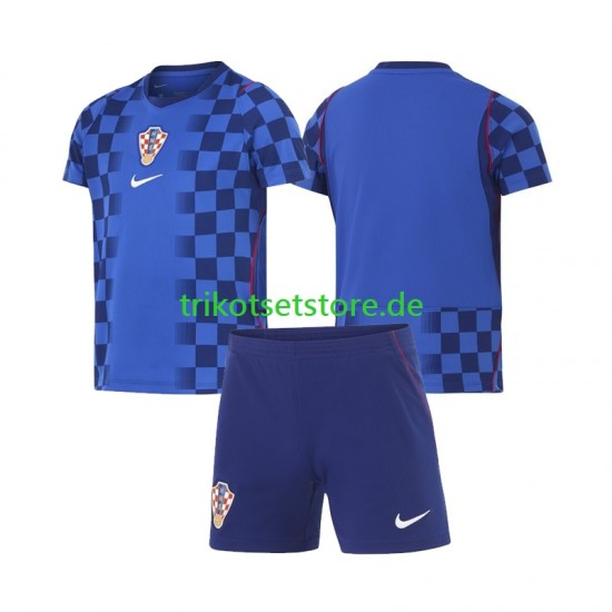 Kroatien World Cup 2026 Kinder Trikotset Auswärts Kurzarm