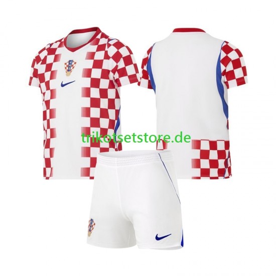Kroatien World Cup 2026 Kinder Trikotset Heim Kurzarm