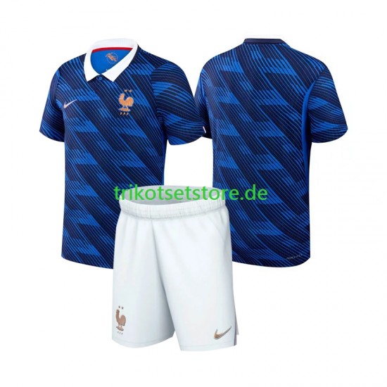 Frankreich World Cup 2026 Kinder Trikotset Heim Kurzarm