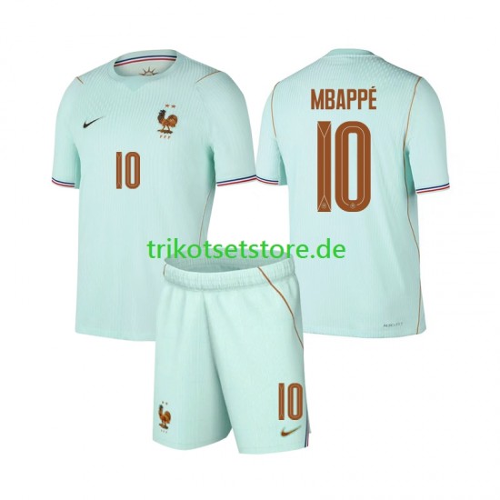 Frankreich Mbappé Kylian 10 World Cup 2026 Kinder Trikotset Auswärts Kurzarm