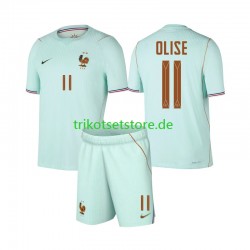 Frankreich Michael Olise 11 World Cup 2026 Kinder Trikotset Auswärts Kurzarm