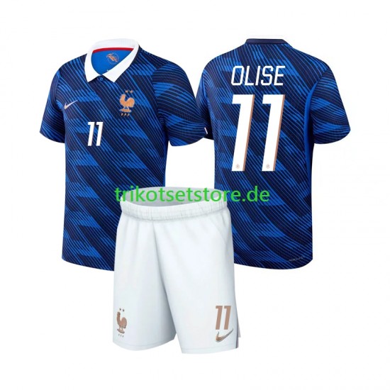 Frankreich Michael Olise 11 World Cup 2026 Kinder Trikotset Heim Kurzarm