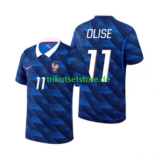 Frankreich Michael Olise 11 World Cup 2026 Herren Trikot Heim Kurzarm