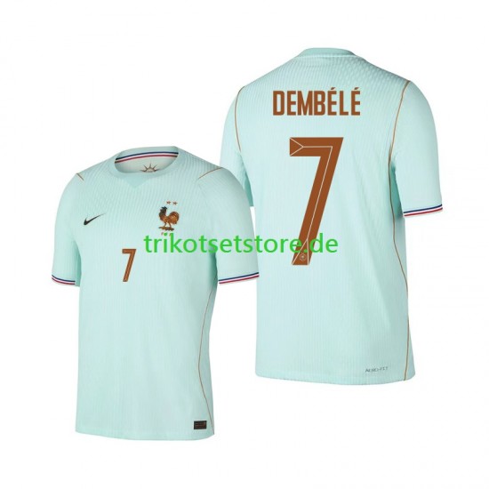 Frankreich Ousmane Dembele 7 World Cup 2026 Herren Trikot Auswärts Kurzarm