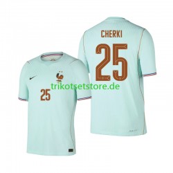 Frankreich Rayan Cherki 25 World Cup 2026 Herren Trikot Auswärts Kurzarm