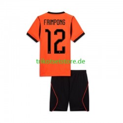 Niederlande Jeremie Frimpong 12 World Cup 2026 Kinder Trikotset Heim Kurzarm