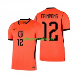 Niederlande Jeremie Frimpong 12 World Cup 2026 Herren Trikot Heim Kurzarm