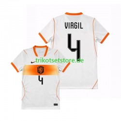 Niederlande Virgil van Dijk 4 World Cup 2026 Herren Trikot Auswärts Kurzarm