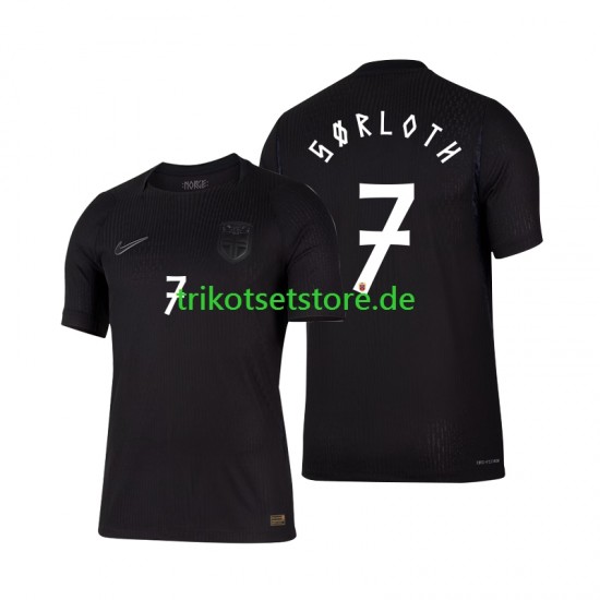 Norwegen Alexander Sorloth 7 World Cup 2026 Herren Trikot Auswärts Kurzarm