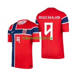 Norwegen Erling Haaland 9 World Cup 2026 Herren Trikot Heim Kurzarm