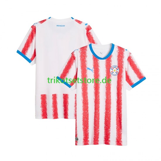 Paraguay World Cup 2026 Herren Trikot Heim Kurzarm