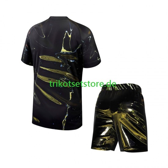 Paris Saint-Germain Night Edition 2025-2026 Kinder Trikotset Viertes Kurzarm