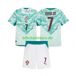 Portugal Cristiano Ronaldo 7 2026 2027 Kinder Trikotset Auswärts Kurzarm