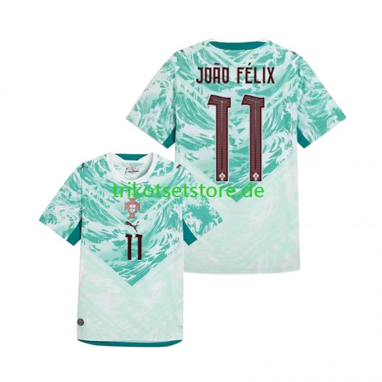 Portugal Joao Felix 11 World Cup 2026 Herren Trikot Auswärts Kurzarm