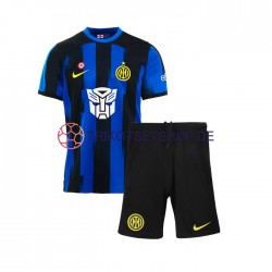 Inter Mailand Transformers 2023-2024 Kinder Trikotset Heim Kurzarm