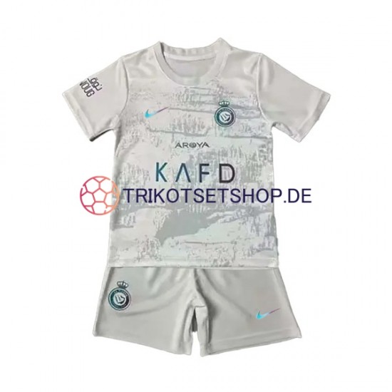 Al-Nassr 2023-2024 Kinder Trikotset Ausweich Kurzarm