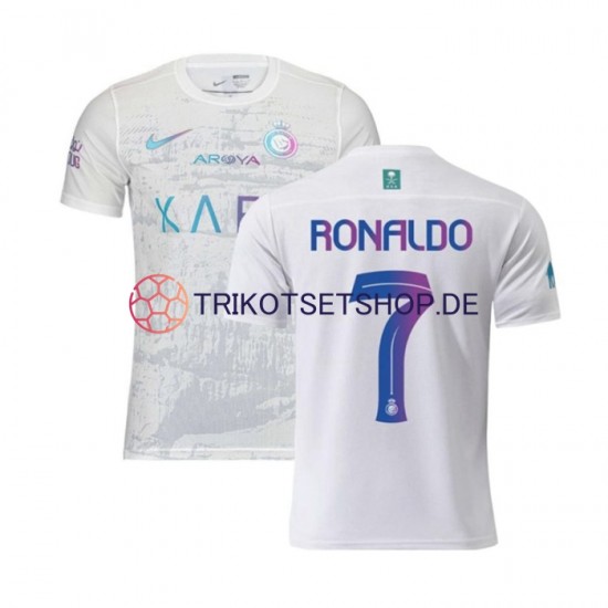 Al-Nassr Ronaldo 7 2023-2024 Herren Trikot Ausweich Kurzarm