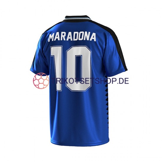 Argentinien MARADONA 10 Retro 1994 Kinder Trikotset Auswärts Kurzarm