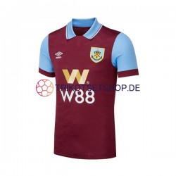 Burnley 2023-2024 Herren Trikot Heim Kurzarm