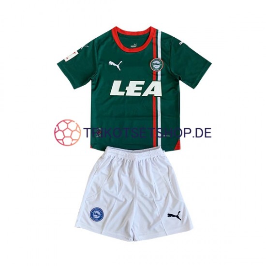 Deportivo Alaves 2023-2024 Kinder Trikotset Auswärts Kurzarm