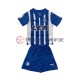 Deportivo Alaves 2023-2024 Kinder Trikotset Heim Kurzarm
