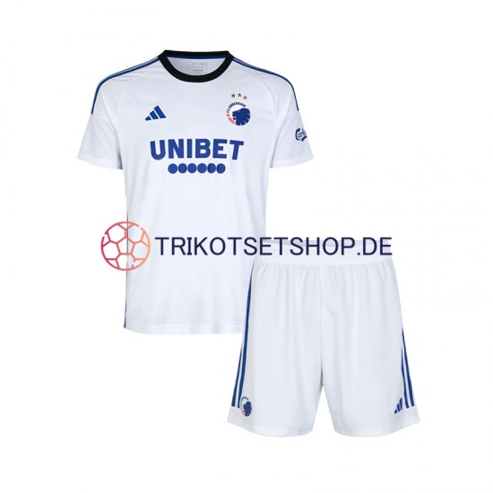 FC Kopenhagen 2023-2024 Kinder Trikotset Heim Kurzarm