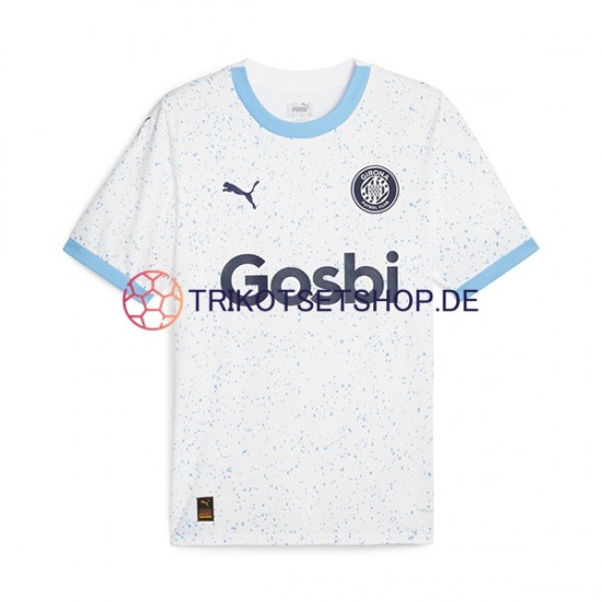 Girona 2023-2024 Herren Trikot Auswärts Kurzarm