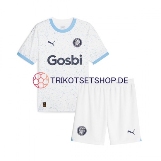Girona 2023-2024 Kinder Trikotset Auswärts Kurzarm