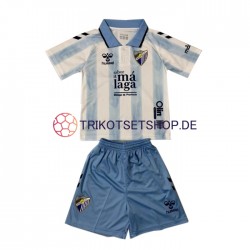 Málaga CF 2023-2024 Kinder Trikotset Heim Kurzarm