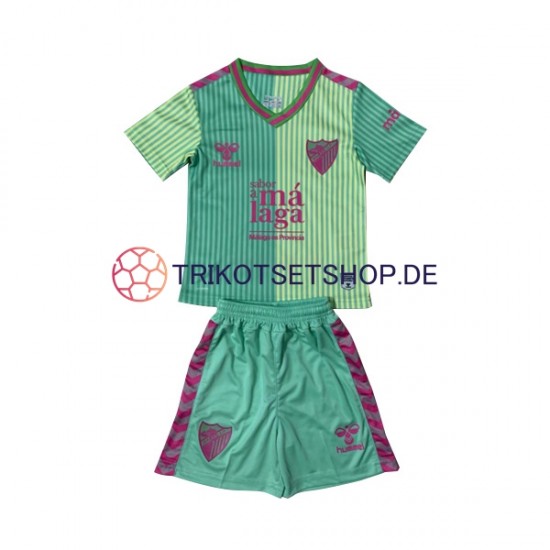 Málaga CF 2023-2024 Kinder Trikotset Ausweich Kurzarm