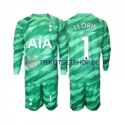 Tottenham Hotspur Hugo Lloris 1 2023-2024 Torwart Kinder Trikotset Ausweich Langarm