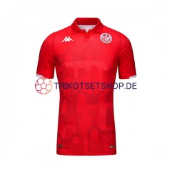 Tunesien 2023-2024 Herren Trikot Heim Kurzarm