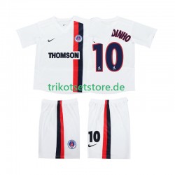 AC Mailand RONALDINHO 10 Retro 2002 2003 Kinder Trikotset Auswärts Kurzarm