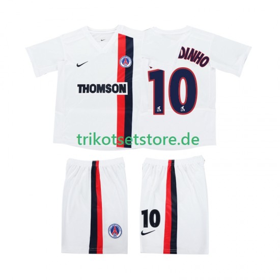 AC Mailand RONALDINHO 10 Retro 2002 2003 Kinder Trikotset Auswärts Kurzarm