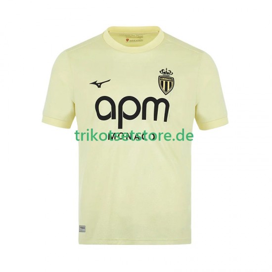 AS Monaco 2025-2026 Herren Trikot Ausweich Kurzarm