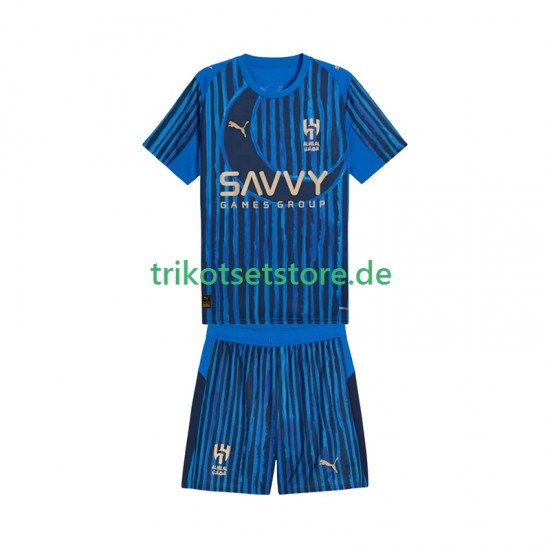 Al-Hilal CWC 2025-2026 Kinder Trikotset Heim Kurzarm