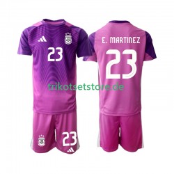 Argentinien Torwart Emiliano Martinez 23 2025 Kinder Trikotset Heim Kurzarm
