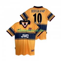 Arsenal BERGKAMP10 Retro 1997 1999 Herren Trikot Auswärts Kurzarm
