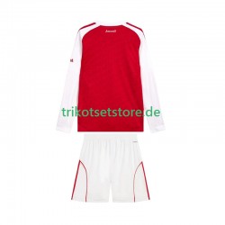 Arsenal 2025-2026 Kinder Trikotset Heim Langarm