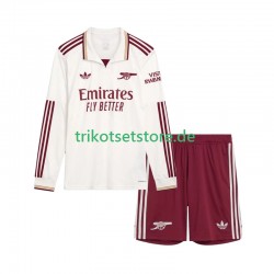 Arsenal 2025-2026 Kinder Trikotset Ausweich Langarm