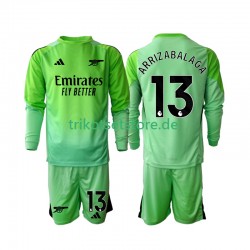 Arsenal Torwart Kepa Arrizabalaga 13 2025-2026 Kinder Trikotset Auswärts Langarm