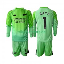 Arsenal Torwart Raya 1 2025-2026 Kinder Trikotset Auswärts Langarm
