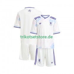Aston Villa 2025-2026 Kinder Trikotset Ausweich Kurzarm