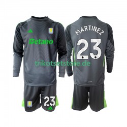 Aston Villa Torwart Emiliano Martinez 23 2025-2026 Kinder Trikotset Heim Langarm