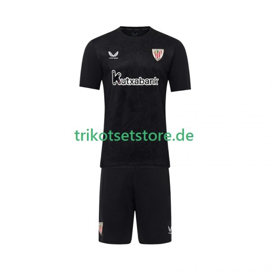 Athletic Bilbao Torwart 2025-2026 Kinder Trikotset Heim Kurzarm