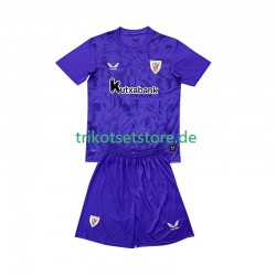 Athletic Bilbao Torwart 2025-2026 Kinder Trikotset Ausweich Kurzarm